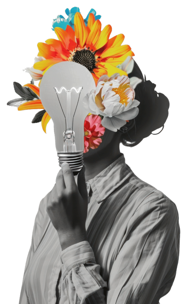 png-person-holding-light-bulb-flower-adult-plant